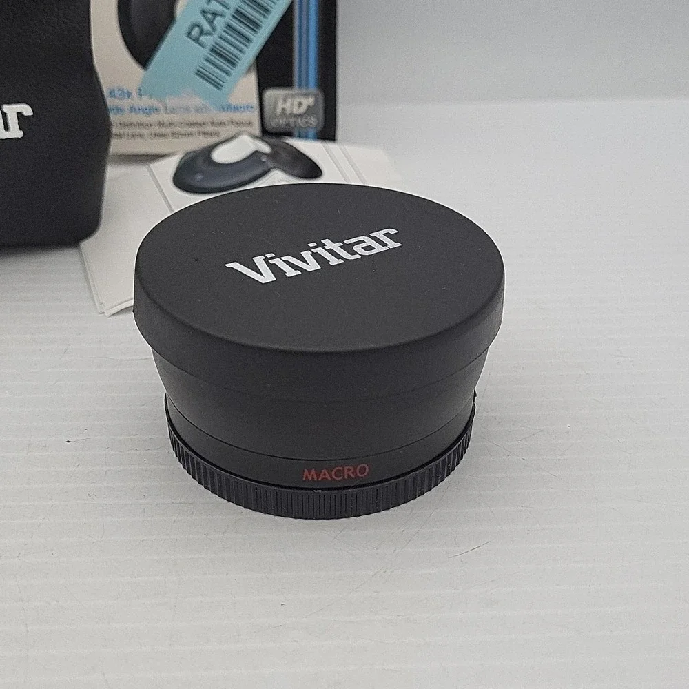 Vivitar 0.43X Professional Wide Angle Lens‎ w/ Macro 58mm HD4 Optics ✅ Open Box